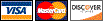 Visa Mastercard Discover Cards Accepted at eDecals.com