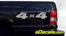 4x4 Decal ACC209