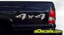 4x4 Decal ACC215