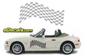 Checkered Flag Decal CFG102