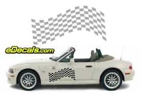 Checkered Flag Decal CFG103