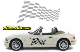 Checkered Flag Decal CFG104