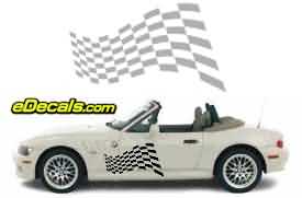 Checkered Flag Decal CFG105