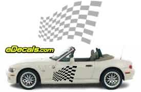 Checkered Flag Decal CFG107