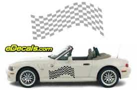 Checkered Flag Decal CFG112