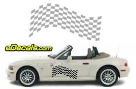Checkered Flag Decal CFG113