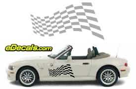 Checkered Flag Decal CFG114