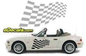 Checkered Flag Decal CFG118