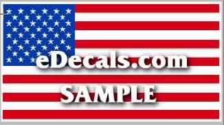 American Flag Decal CNF201