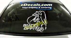 Buzzard Cartoon Decal CRT103