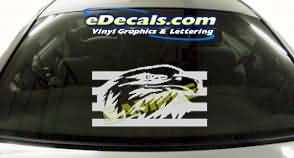 Eagle Cartoon Decal CRT105