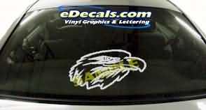 Eagle Cartoon Decal CRT106