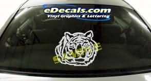Tiger Cartoon Decal CRT115