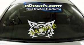 Cat Cartoon Decal CRT117