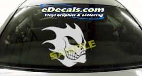 Skull Cartoon Decal CRT140
