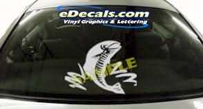 Fish Cartoon Decal CRT142