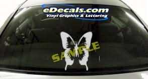 Butterfly Cartoon Decal CRT146
