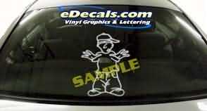 Yo Boy Cartoon Decal CRT191