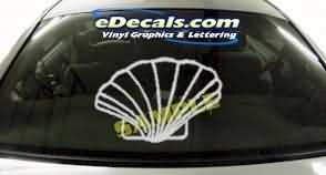 Shell Cartoon Decal CRT219