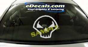 Alien Cartoon Decal CRT221