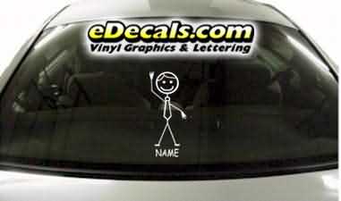 sTiCk FiGuRe DaD CaRtOoN DeCaL CRT771