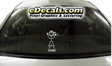 sTiCk FiGuRe SoN CaRtOoN DeCaL CRT773