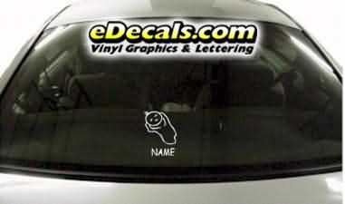 sTiCk FiGuRe BaBy CaRtOoN DeCaL CRT775