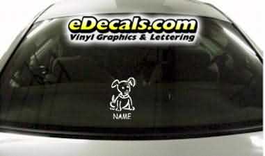 sTiCk FiGuRe DoG CaRtOoN DeCaL CRT776