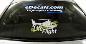 Firefighter Helicopter Cartoon Decal CRT311