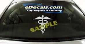 EMT Firefighter Cartoon Decal CRT342