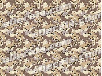 Camoflage Printed Vinyl Material - Urban Sand CAM204