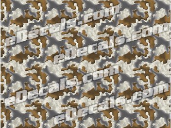 Camoflage Printed Vinyl Material - Urban Trench CAM206