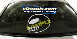 Alien Cartoon Decal CRT456