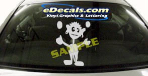 Spinelli Cartoon Decal CRT555