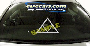 Pramid Cartoon Decal CRT606