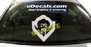 Wise Guy Orient Cartoon Decal CRT607