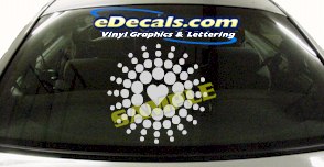 Symbol Cartoon Decal CRT609