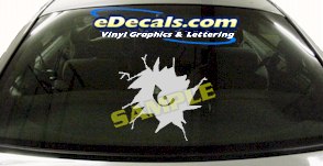 Eyes cartoon Decal CRT657