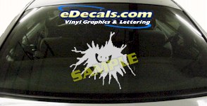 Eyes cartoon Decal CRT662
