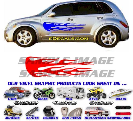 Flame Decal FLM211