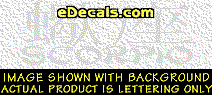 Japanese Chinese Asian Kanji Scorpio w/Wording Decal KAN249