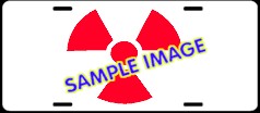 Radiation License Plate LIC201