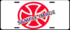 Iron Cross License Plate LIC204