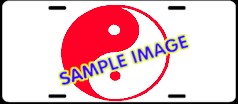 Tao Symbol License Plate LIC205