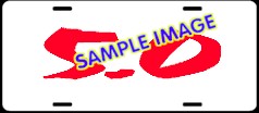 5.0 License Plate LIC222