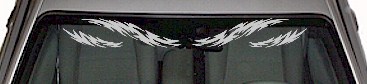 Accent Windshield Decal WSD201