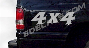 4x4 Decal ACC225