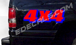 Two Color 4x4 Decal ACC358
