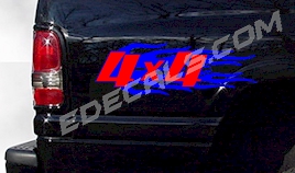 Two Color 4x4 Decal ACC360