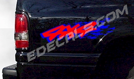 Two Color 4x4 Decal ACC361